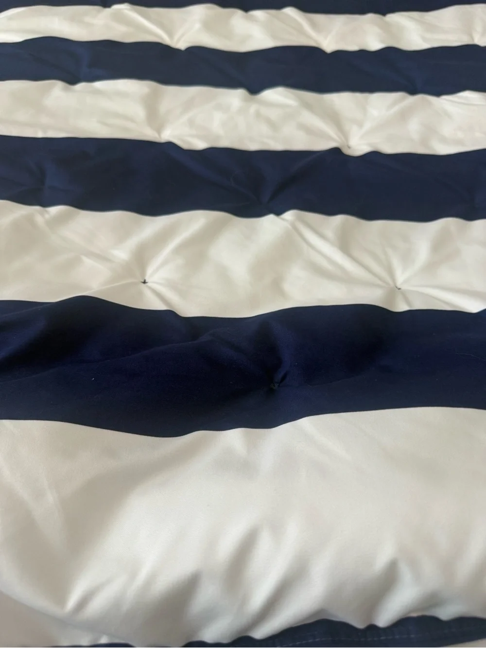 Pottery Barn Kids Rugby Striped Twin Comforter with 1 standard size pillow sham